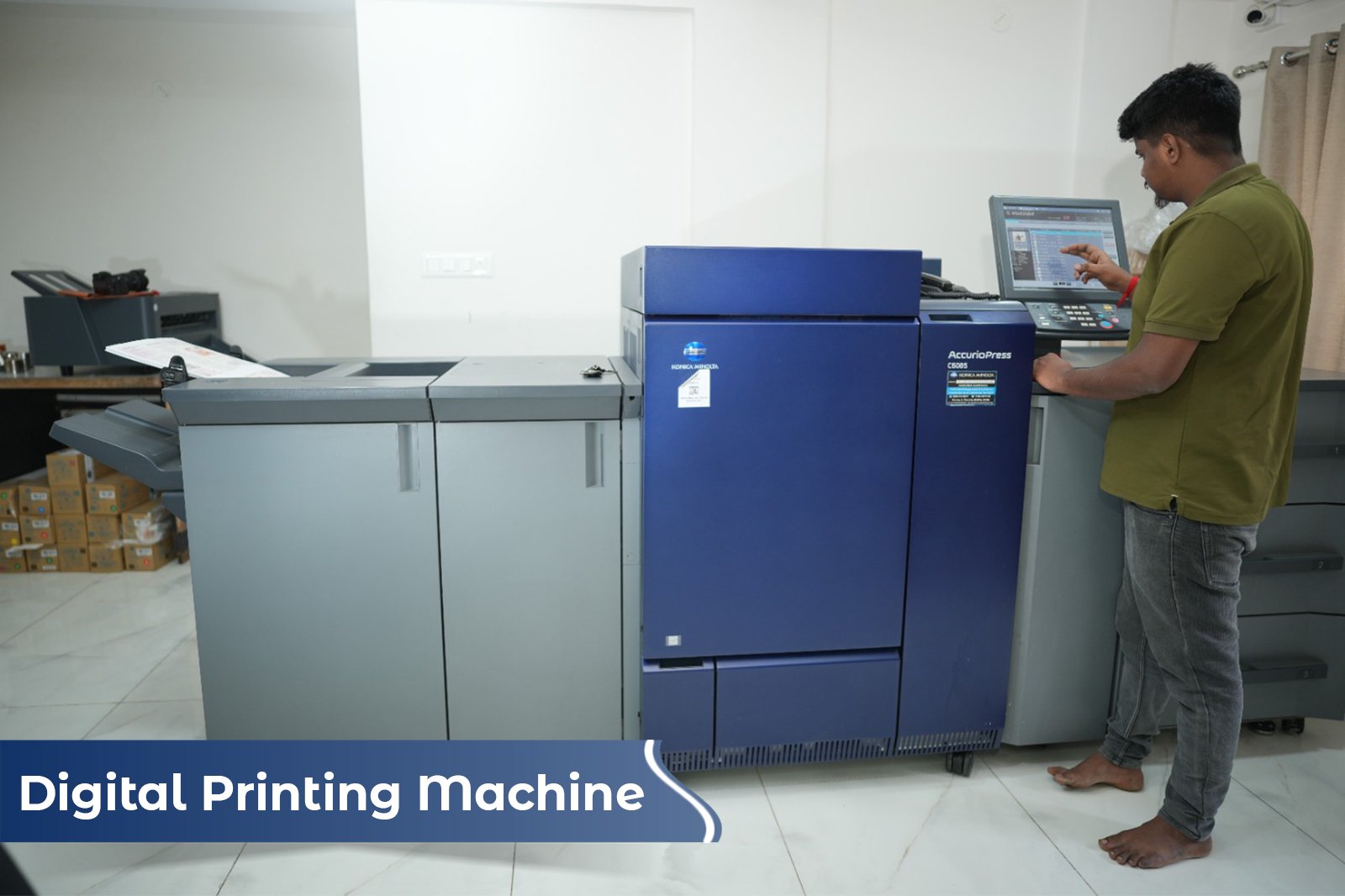 Digital printing machine
