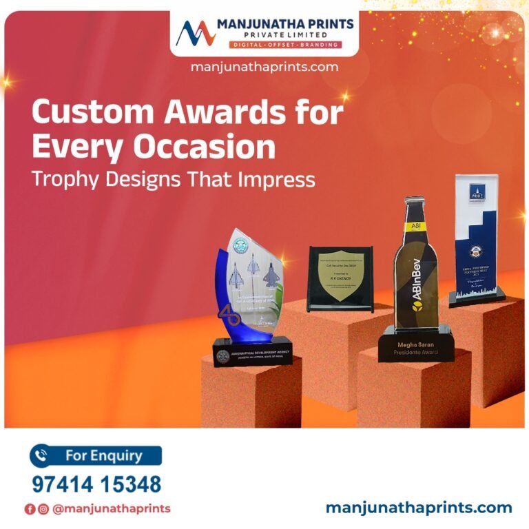 Custom Awards for all events in Bangalore